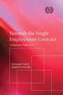 Cover: Towards the Single Employment Contract - Hart Publishing