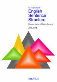 Enlarge image Cover: An Introduction to English Sentence Structure - Equinox Publishing Ltd