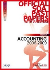 Abbildung von: Accounting Higher SQA Past Papers 2009 - Bright Red Publishing