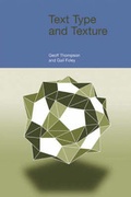 Cover: Text Type and Texture - Equinox Publishing Ltd