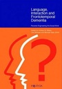 Cover: Language Interaction and Frontotemporal Dementia - Equinox Publishing Ltd