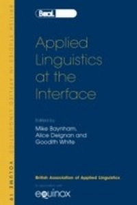 Enlarge image Cover: Applied Linguistics at the Interface - Equinox Publishing Ltd