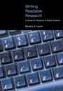 Cover: Writing Readable Research - Equinox Publishing Ltd
