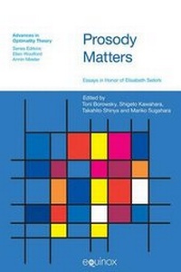 Enlarge image Cover: Prosody Matters - Equinox Publishing Ltd