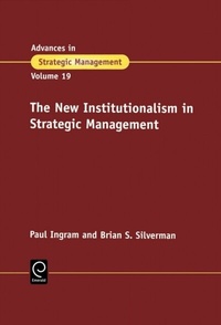Enlarge image Cover: The New Institutionalism in Strategic Management - Emerald Publishing Limited