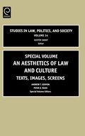 Cover: Aesthetics of Law and Culture - Emerald Publishing Limited