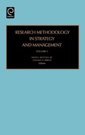 Cover: Research Methodology in Strategy and Management - Emerald Publishing Limited