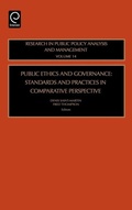 Cover: Public Ethics and Governance - Emerald Publishing Limited