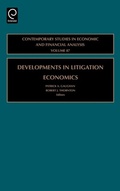 Cover: Developments in Litigation Economics - Emerald Publishing Limited