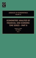 Cover: Econometric Analysis of Financial and Economic Time Series - Emerald Publishing Limited