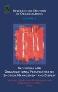 Cover: Individual and Organizational Perspectives on Emotion Management and Display - Emerald Publishing Limited