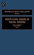 Cover: Multi-Level Issues in Social Systems - Emerald Publishing Limited