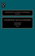 Cover: Cognition and Economics - Emerald Publishing Limited