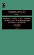 Cover: Autonomy in Social Science Research - Emerald Publishing Limited