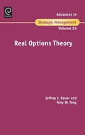 Cover: Real Options Theory - Emerald Publishing Limited