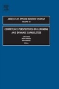 Cover: Competence Perspectives on Learning and Dynamic Capabilities - Emerald Publishing Limited