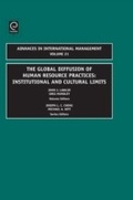 Cover: Global Diffusion of Human Resource Practices - Emerald Publishing Limited