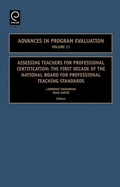Cover: Assessing Teachers for Professional Certification - Emerald Publishing Limited