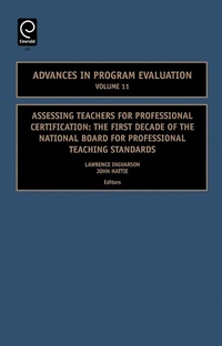 Enlarge image Cover: Assessing Teachers for Professional Certification - Emerald Publishing Limited