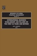 Cover: International Business Scholarship - Emerald Publishing Limited