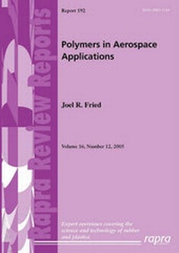 Enlarge image Cover: Polymers in Aerospace Applications - Rapra Technology Ltd