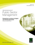 Cover: Perspectives on reforms to English sub-national government - Emerald Group Publishing Ltd
