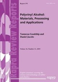 Cover: Polyvinyl Alcohol - Rapra Technology Ltd