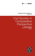 Cover: Civil Society in Comparative Perspective - Emerald Group Publishing Limited