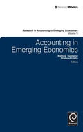 Cover: Accounting in Emerging Economies - Emerald Group Publishing Limited