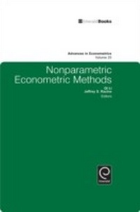 Enlarge image Cover: Nonparametric Econometric Methods - Emerald Publishing Limited