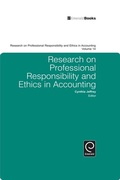 Cover: Research on Professional Responsibility and Ethics in Accounting - Emerald Publishing Limited