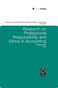 Enlarge image Cover: Research on Professional Responsibility and Ethics in Accounting - Emerald Publishing Limited