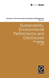 Enlarge image Cover: Sustainability, Environmental Performance and Disclosures - Emerald Group Publishing Limited