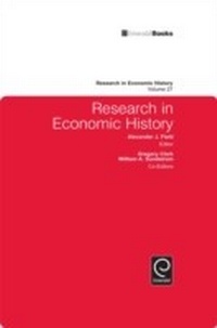 Enlarge image Cover: Research in Economic History - Emerald Publishing Limited