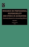 Cover: Research on Professional Responsibility and Ethics in Accounting - Emerald Publishing Limited