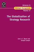 Cover: The Globalization Of Strategy Research - Emerald Publishing Limited