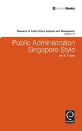 Cover: Public Administration Singapore-Style - Emerald Group Publishing Limited