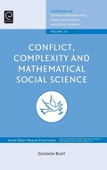 Cover: Conflict, Complexity and Mathematical Social Science - Emerald Group Publishing Limited