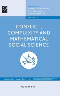 Enlarge image Cover: Conflict, Complexity and Mathematical Social Science - Emerald Group Publishing Limited
