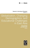 Cover: Globalization, Changing Demographics, and Educational Challenges in East Asia - Emerald Group Publishing Limited