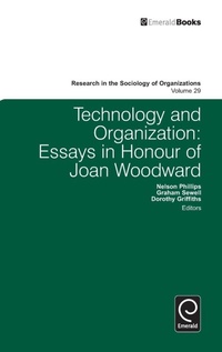 Enlarge image Cover: Technology and Organization - Emerald Group Publishing Limited