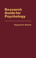 Cover: Research Guide for Psychology - Greenwood Press