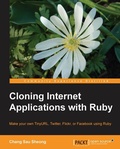 Cover: Cloning Internet Applications with Ruby - Packt Publishing