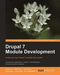Enlarge image Cover: Drupal 7 Module Development - Packt Publishing