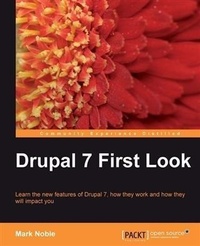 Enlarge image Cover: Drupal 7 First Look - Packt Publishing Limited