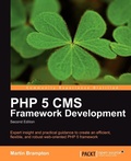 Cover: PHP 5 CMS Framework Development - 2nd Edition - Packt Publishing