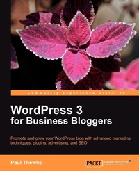 Enlarge image Cover: Wordpress 3 for Business Bloggers - Packt Publishing