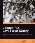 Cover: Joomla! 1.5 JavaScript Jquery - Packt Publishing