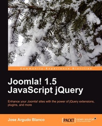 Enlarge image Cover: Joomla! 1.5 JavaScript Jquery - Packt Publishing