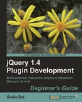 Cover: jQuery 1.4 Plugin Development Beginner's Guide - Packt Publishing